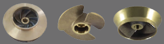 Three BL impeller configurations by model group
